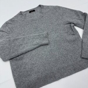 Quince Gray Crew Neck Sweater